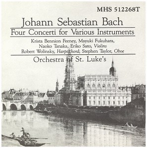 Johann Sebastian Bach, Orchestra Of St. Luke's - Four Concerti For Various Instruments