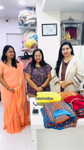 Hetal Vora on Instagram: "Thank you for contacting Hetas Boutique! We are open from Monday To Saturday from 11 am - 7 pm and Sunday closed. Please call before you visit! M - 9426248183 (Call timings - 11 to 7) Maninagar branch address:- B/1 Kalind App, opp. Zinzuwadia Jewellers, Krishna Baug, Maninagar, Ahmedabad, Gujarat 380008 Google Maps - https://g.co/kgs/Q32V96u Satellite branch address:- Block A, Gold Coin complex, Opp. Jodhpur BRTS bus stand, Satellite, Ahmedabad, Gujarat 380015 Google ma