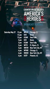 6.8K views · 467 reactions | This weekend the Tunnel to Towers Dallas Never Forget Concert TV Special airs in Salt Lake City, UT; Detroit, MI; Nashville, TN; & Miami, FL.  ❤️ 懶  Check your local listings to watch: https://t2t.org/tunnel-to-towers-texas-never-forget-concert-fox-tv-special-broadcast-schedule/ | Tunnel to Towers Foundation | Facebook