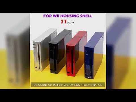 NEW 11 Colors Replacement Full Housing Shell Cover Case with Buttons For Wii Game Console Repair Par