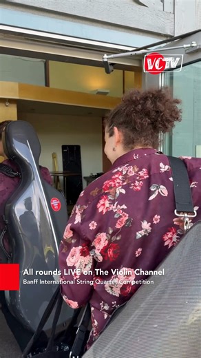 Meet the Competitors! The Poiesis Quartet, from the U.S., is one of nine string quartets competing this week at the 2025 Banff International String Quartet Competition, in Banff, Alberta, Canada 🎶 Tomorrow, all quartets will perform a new quartet by Canadian composer Kati Agócs! Tune in at 12 PM (ET): https://theviolinchannel.com/vc-live-2025-banff-international-string-quartet-competition/ #BISQC #BanffCentre | The Violin Channel