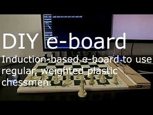 DIY electronic chessboard demo