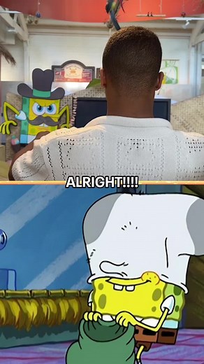 Spongebob Bank Scene: Put the Money in the Bag!