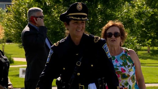 Canton swears in first female police chief in Massachusetts town's history