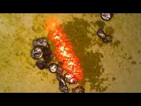 close up nitroglycerin explosion!