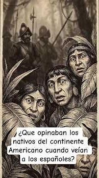 "They are deaf and starving": That's how the natives saw the Spanish 🤯