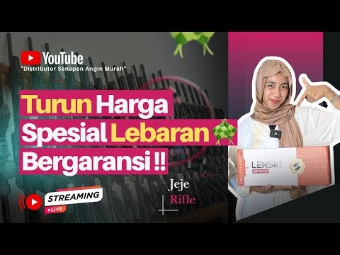 TURUN HARGA SUPER ANJLOK UNIT SENAPAN ANGIN MULAI 600RIBUAN ‼️‼️🔥🔥