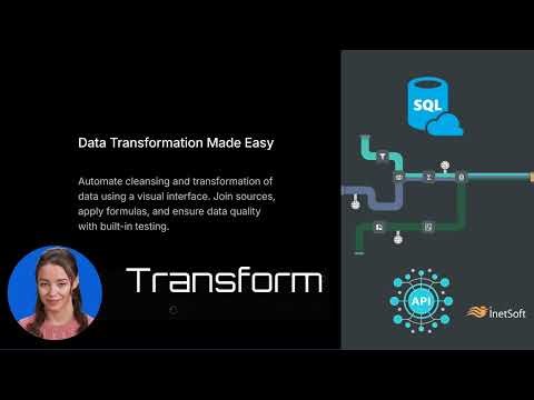 Learn About InetSoft's Data Pipeline, a Part of Its Dashboard Solution