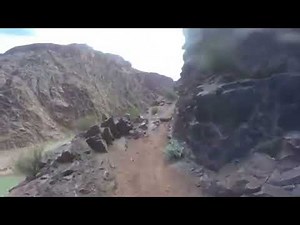 crossing the colorado river in the grand canyon