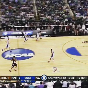 14 years ago today, CJ McCollum dropped 30 to lead 15-seed Lehigh over Austin Rivers, Seth Curry & 2-seed Duke 😤One of the biggest upsets in NCAA Tournament HISTORY