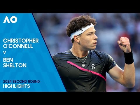 Christopher O'Connell v Ben Shelton Highlights | Australian Open 2024 Second Round