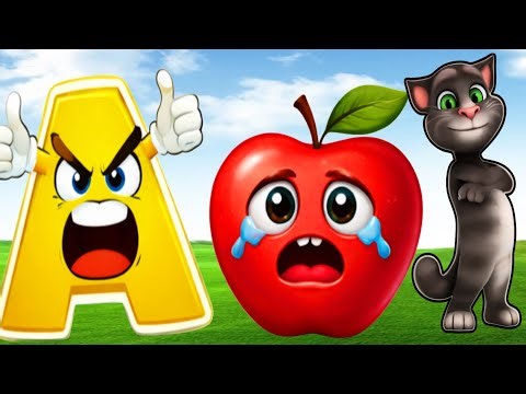 A For Apple | phonics song | abcd | alphabets learning for kids 