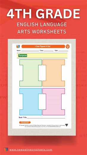 📘 Unlock Grade 4 English Language Arts Success with Fun, Printable Worksheets! ✏️ Are you helping a Grade 4 student build strong English skills? Whether you’re a parent, teacher, or tutor, now you can give them meaningful practice in reading, writing, vocabulary, grammar, and more — all with engaging, standards-aligned worksheets from NewPath Worksheets! 🙌 From foundational grammar to higher-level reading comprehension and writing fluency, this Grade 4 ELA collection covers key areas including