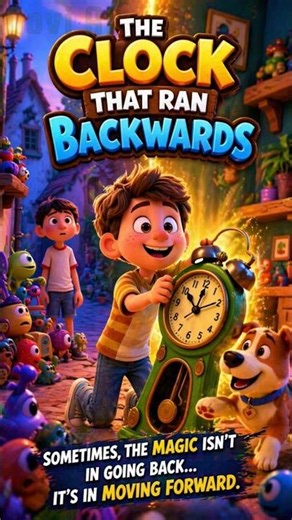 The Clock That Ran Backwards | Magical Kids Story in English | Moral Story for Children #kidsstories