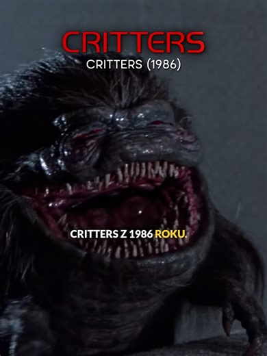 Film Critters z 1986r. zaczynał sie jak wiele horrorów o kosmitach z tamtego okresu? Czy aby na pewno? #critters #horror