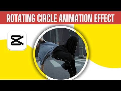 Creating a Rotating Circle Animation Effect in CapCut PC | Step-by-Step Tutorial