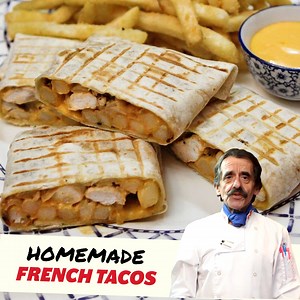 309K views · 4.8K reactions | FRENCH tacos with The Chef's cheese sauce! 襤 | The Chef Michel | Facebook