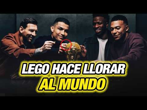 Cristiano Ronaldo steals the best Lego commercial and it's not AI