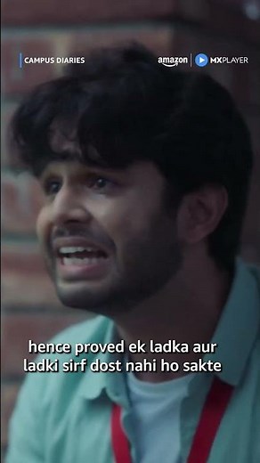 When She Friendzones You 🥲 ft. Ritvik Sahore | Campus Diaries | #amazonmxplayer