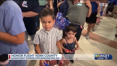 Honor Flight Kern County leaves April 8