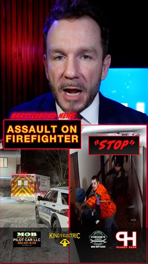 Planet Hank Official on Instagram: "Assault on Female Firefighter: Jacob Matyas is Arrested for Assault on Protected Professional. #BrattleboroNews #planethank #AssaultCase #firefighter #Vermont"