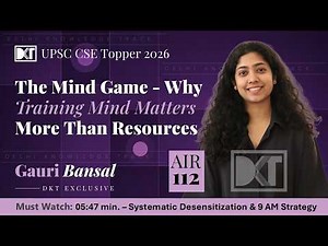 UPSC AIR 112 Gauri Bansal Strategy: Prelims, Mains & Interview — One Exam or Three? | UPSC CSE 2025