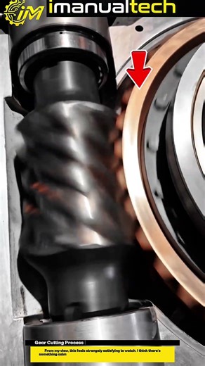 Gear Cutting Process with Helical Tool in Precision Machine