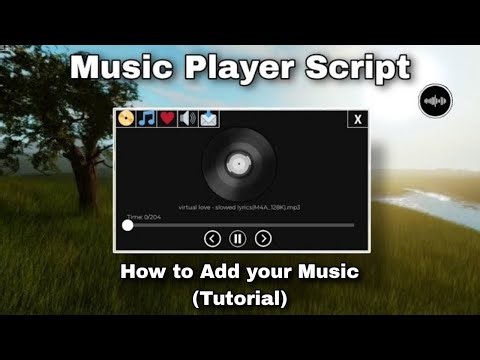 How to Add your Music in Music Player Script (Tutorial)