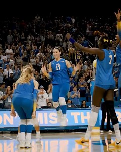 Bruins bringing the heat this week with 2️⃣ upset sweeps 🔥 #NCAAWVB x 🎥 UCLA Women's Volleyball | NCAA Women's Volleyball