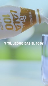 ¿Tú también eres de los que no puede parar y siempre das el 100? 🤩 Prueba leche Lala 100, fuente de proteínas y energía para tu día. | Lala México