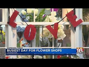 Florists deliver on Valentine's Day