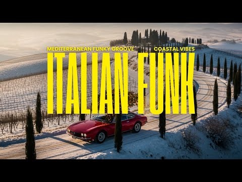 Mediterranean Funk ☕ Italian Vintage Chill | Smooth Evening Drive Vibes