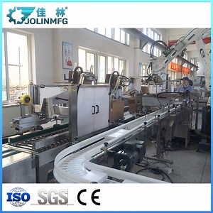 [Hot Item] Fully Automated Box Erector Packer Sealer Packing Line with Conveyor Transportation