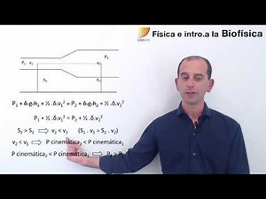 25. Física e Introducción a la Biofísica. Teorema de Bernoulli