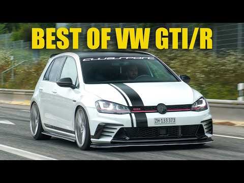 BEST OF Volkswagen GTi/R SOUNDS! Golf R32, 7R Rolling Launch, 8R with RS3 Engine, 700HP 7R, 6R..