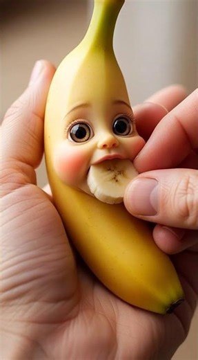You Won’t Stop Watching 🍌 Baby Banana ASMR. #asmr #asmrsounds #youtubefeed # shorts #asmreating