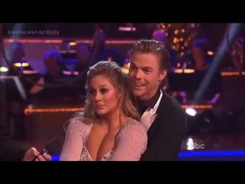 Shawn Johnson & Derek - Supersize Freestyle - DWTS (Allstars Finals)