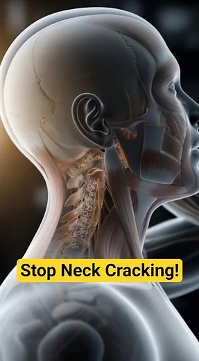 What Happens Inside When You Crack Your Neck Too Much? (3D Animation)