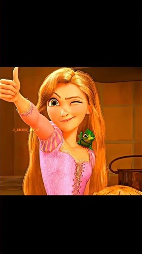 Rapunzel energy: Brave, bold, and a little bit magical.Tangled #viral #baby #DisneyMagi