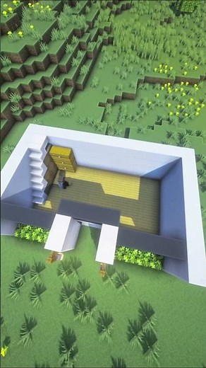 Minecraft Modern Starter House Tutorial You Must Build 🏡 #minecraft