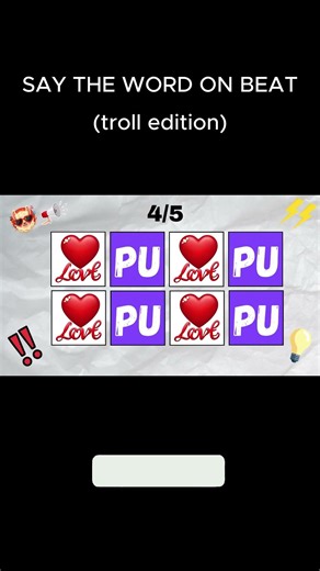 Say The Word On Beat Challenge Part 19