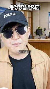충청경찰 범칙금