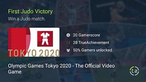 First Judo Victory achievement in Olympic Games Tokyo 2020 - The Official Video Game