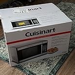 Cuisinart CMW-100 1-Cubic-Foot Stainless Steel Microwave Oven, Brushed Chrome