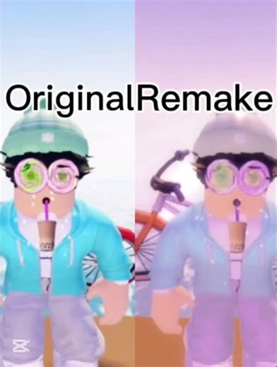 Original vs Remake 👑 #edit #shorts #roblox #trending #viral #robloxedit #canttakemyeyesoffyou