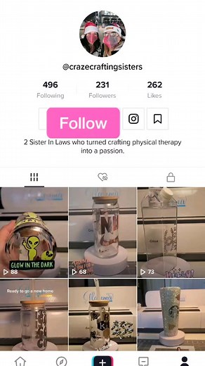 Please follow #crazecraftingsisters