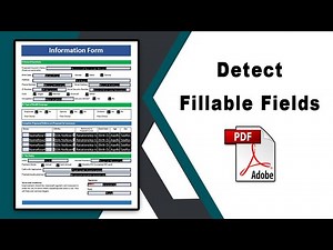 How to show fillable fields in pdf using Adobe Acrobat Pro DC