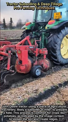 Tractor Subsoiling & Deep Tillage | Pro Farming Techniques
