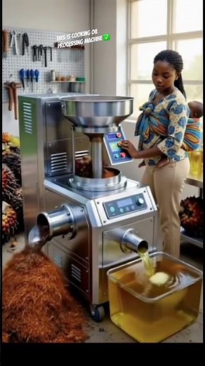 This is cooking oil processing machine ✅
