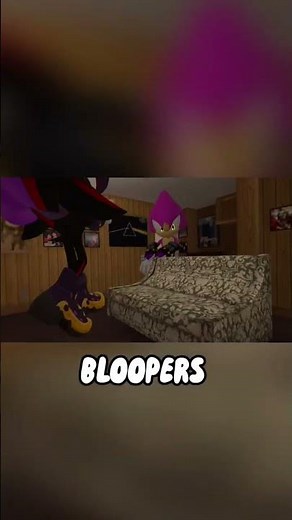 Vampire Shadow bite Amy BLOOPERS #sonic #amyrose #voiceacting
